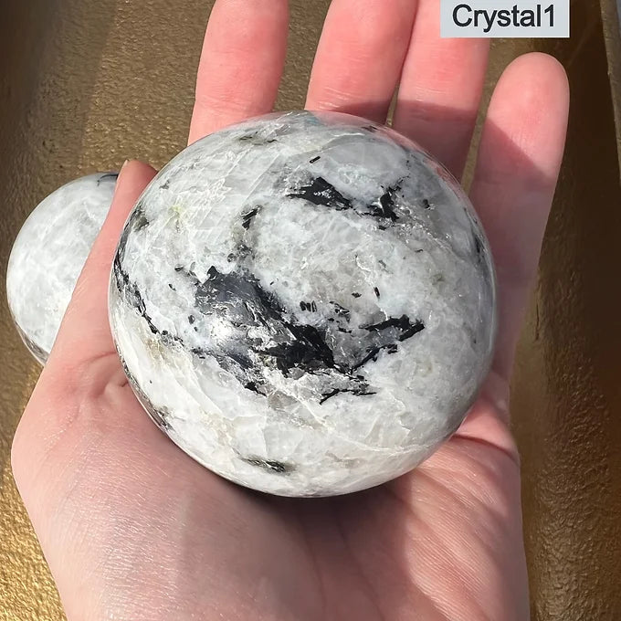 Rainbow Moonstone Sphere