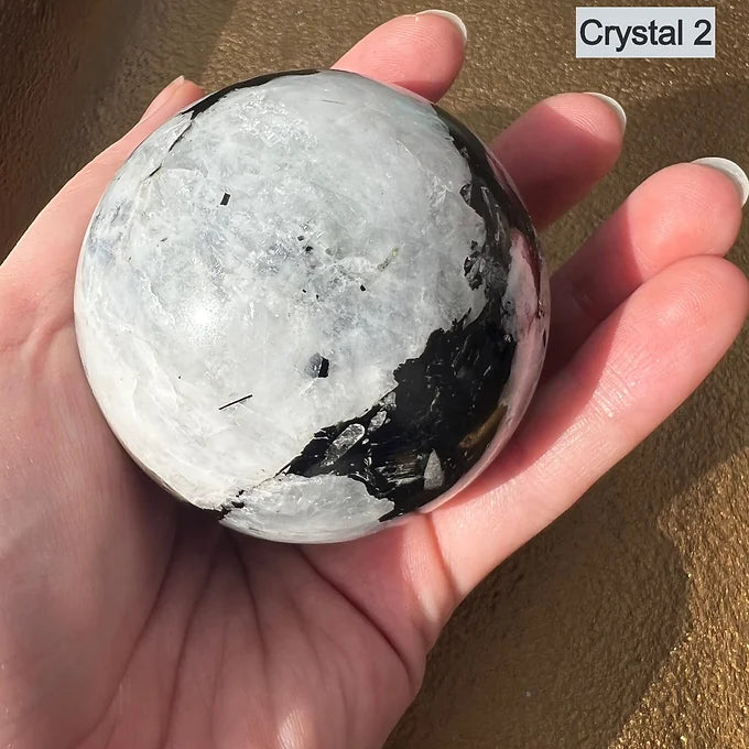 Rainbow Moonstone Sphere