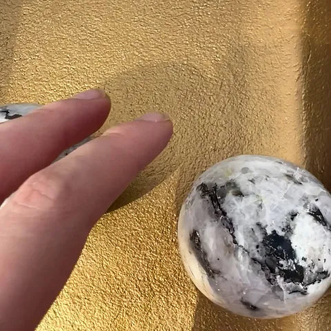 Rainbow Moonstone Sphere