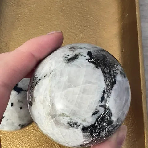 Rainbow Moonstone Sphere