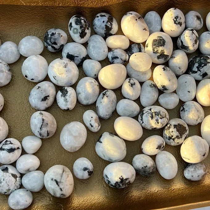 Rainbow Moonstone Tumbles