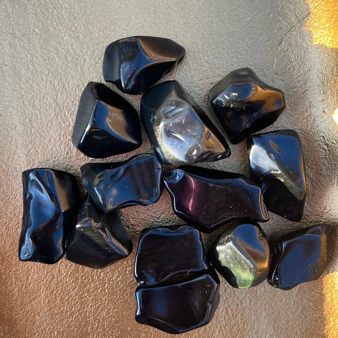 Rainbow Obsidian Tumbles