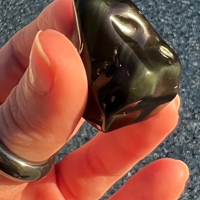 Rainbow Obsidian Tumbles