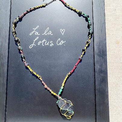 Rasta Protection Necklace