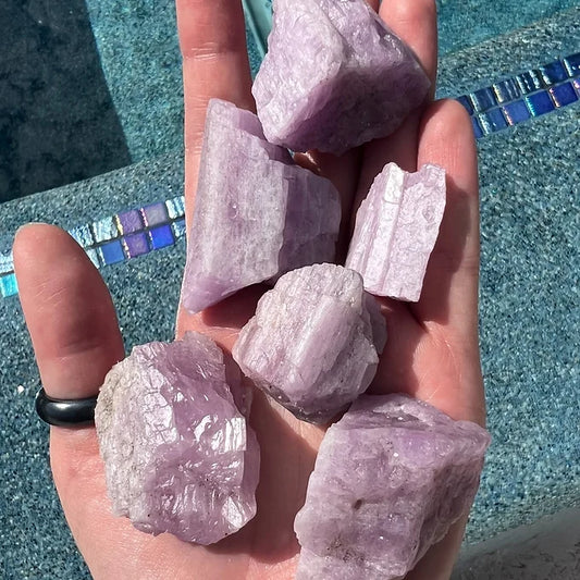 Raw Kunzite