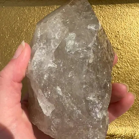 Raw Smoky Quartz Tower