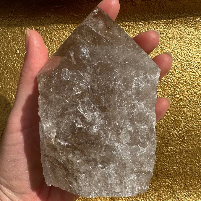 Raw Smoky Quartz Tower