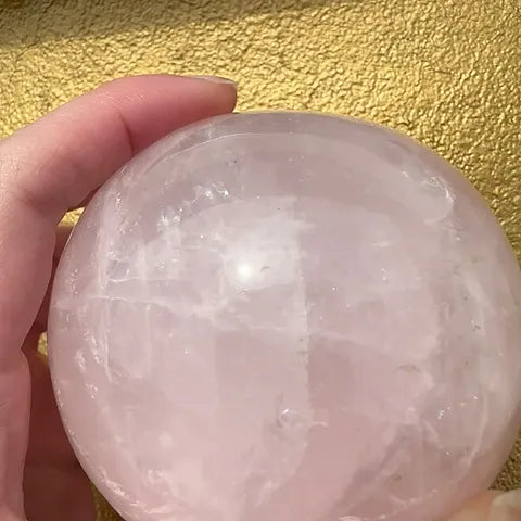 Rose Quartz Sphere
