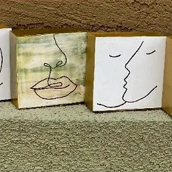 Simple Line Paintings