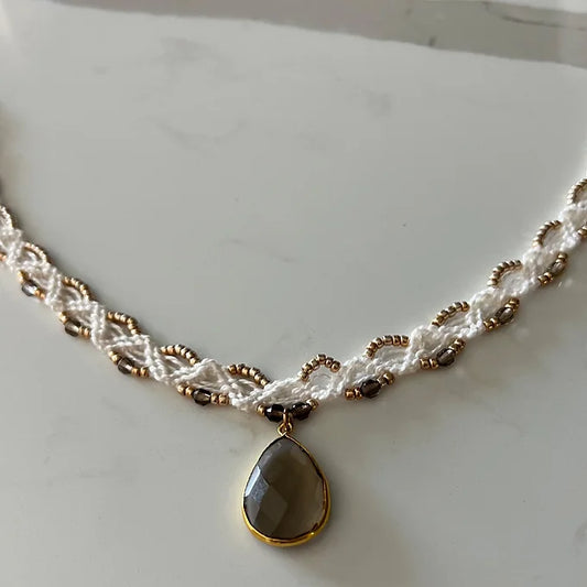 Smoky Quartz Choker