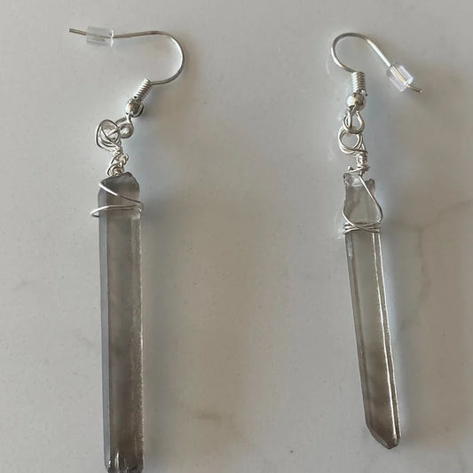 Smoky Quartz Earrings