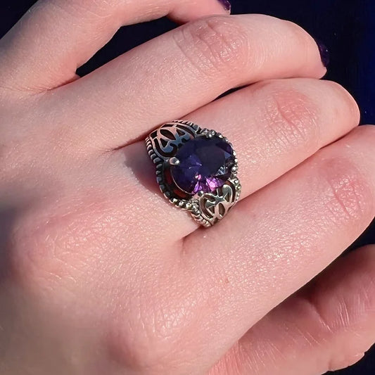 Vintage Amethyst Ring