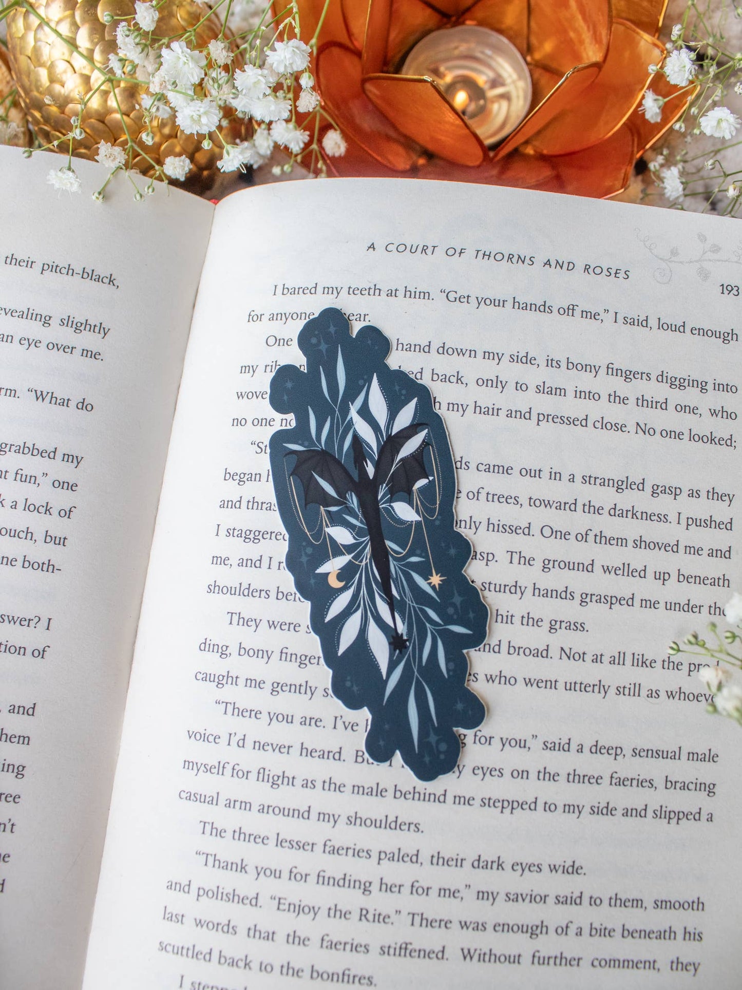 Fourth Wing | Tairn Flying Dragon Waterproof Vinyl Sticker