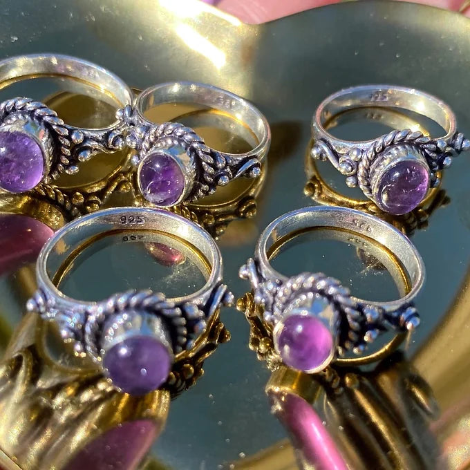 Amethyst Rings