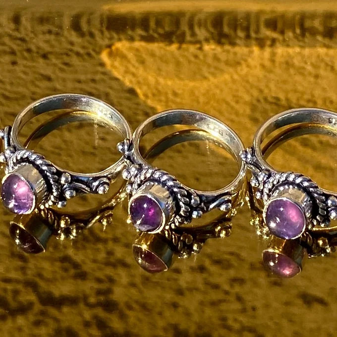 Amethyst Rings