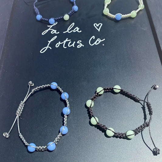 Adjustable Aragonite Bracelet