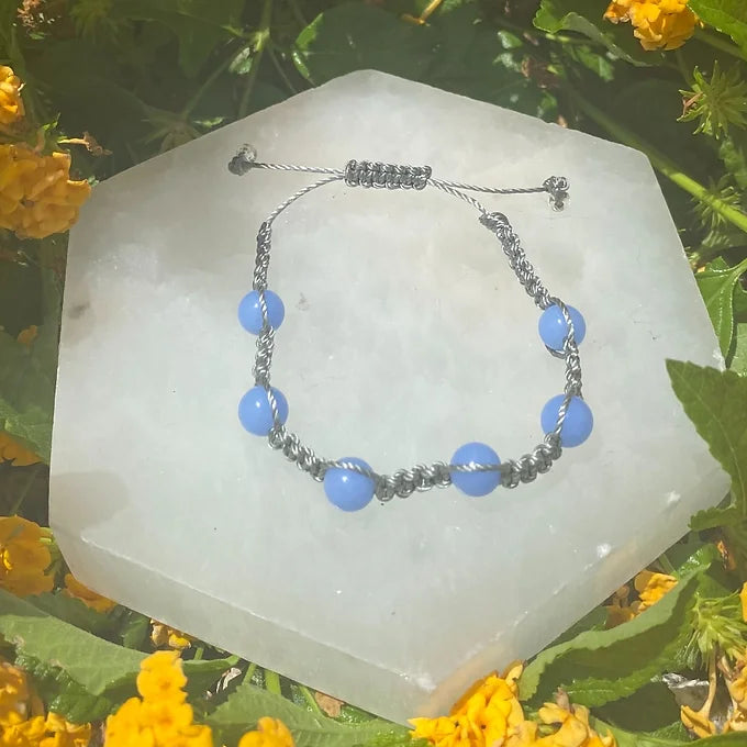 Adjustable Aragonite Bracelet