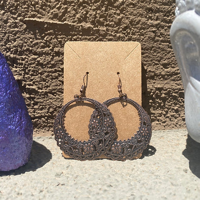 Antique Bronze Earrings