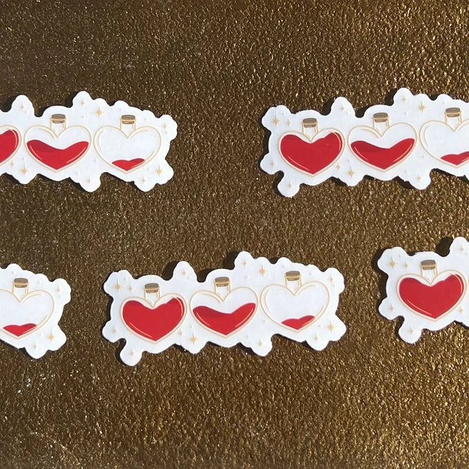 Heart Container Stickers