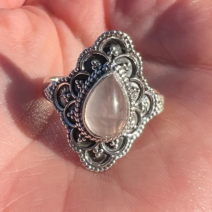 Rose Quartz Ring