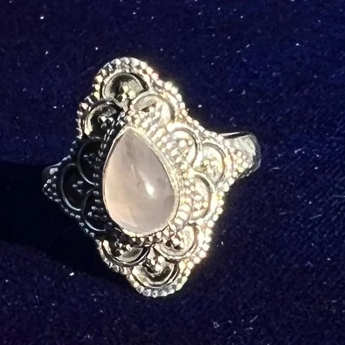 Rose Quartz Ring