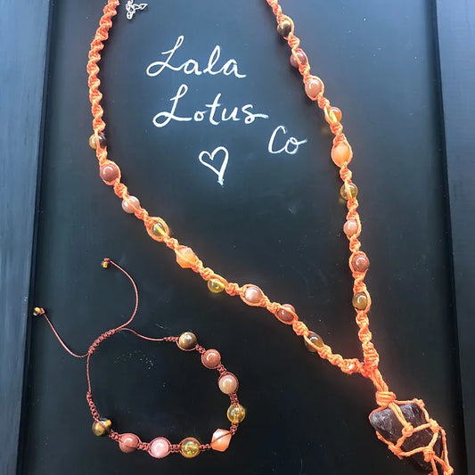 Sacral Chakra Jewelry Set