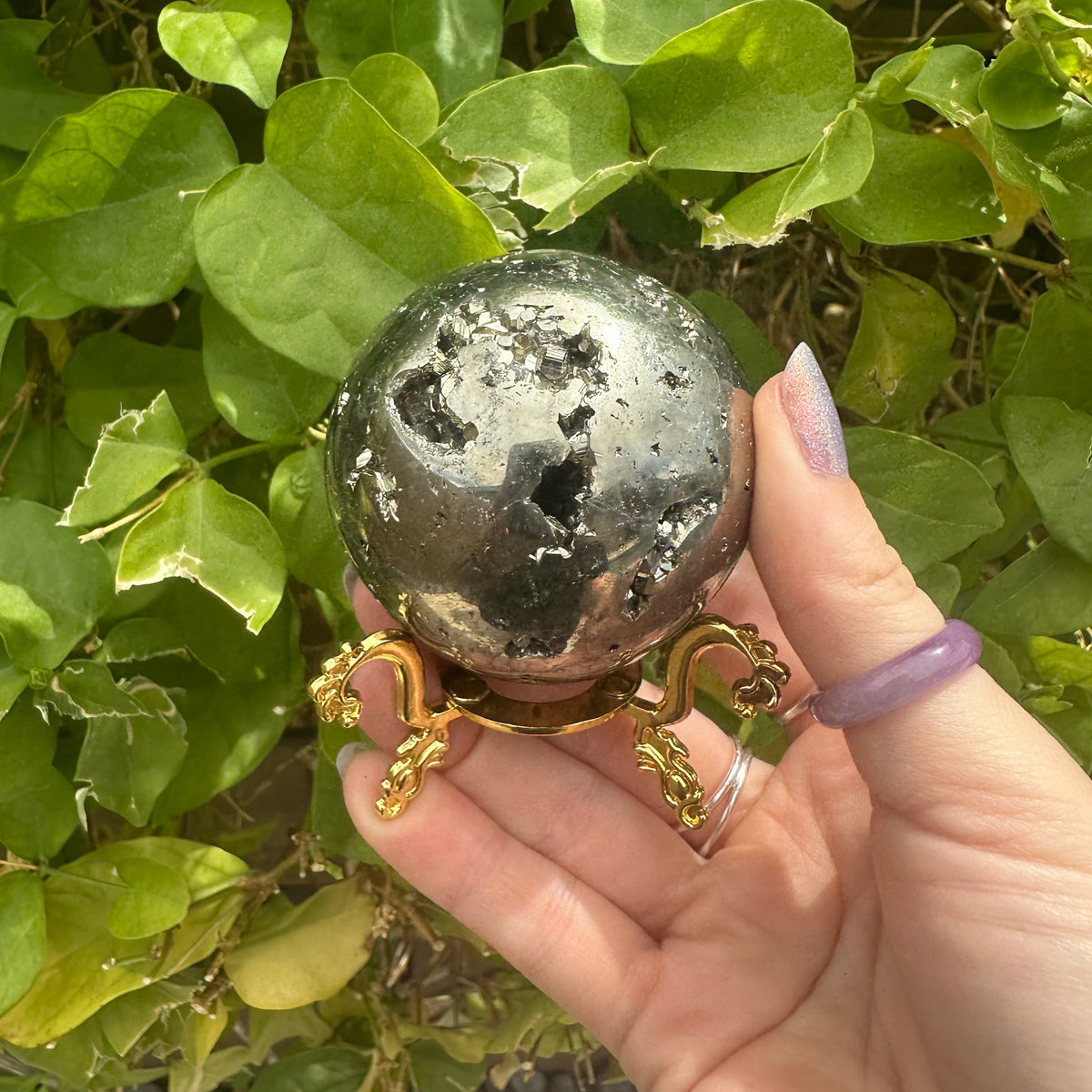 Pyrite Sphere