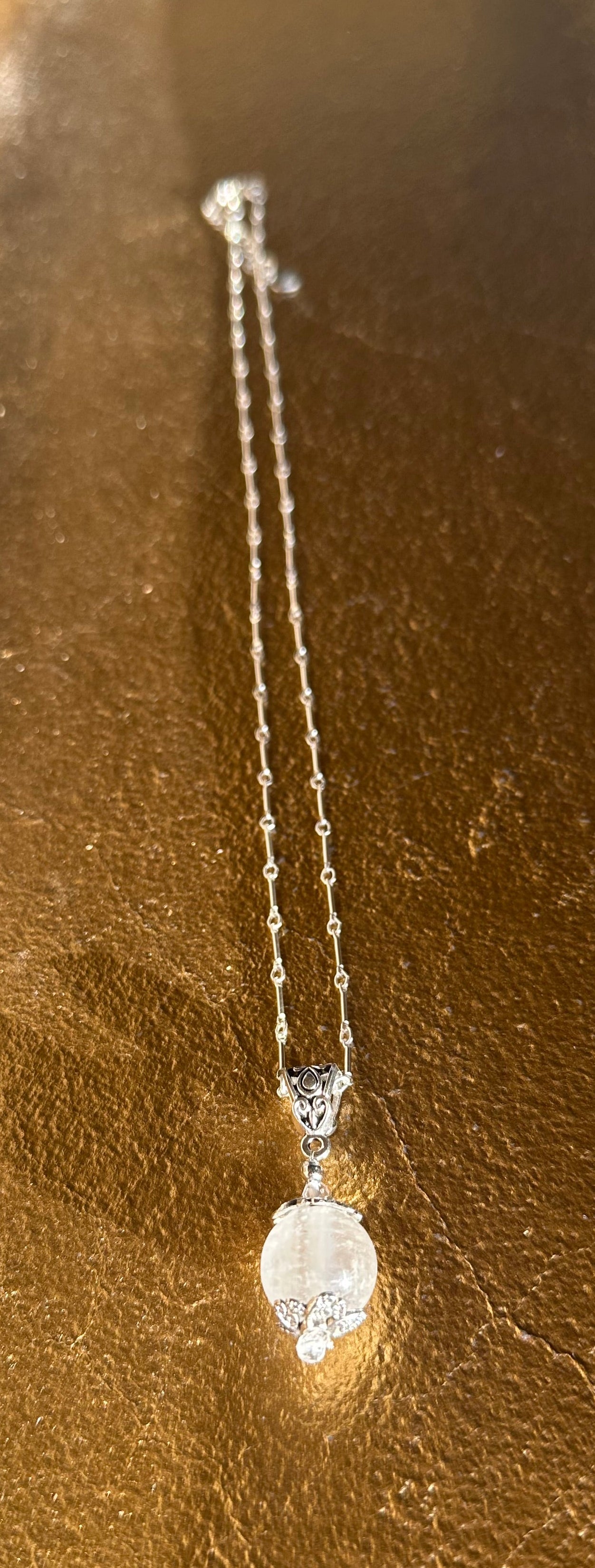Moonstone Pool of Light Necklace