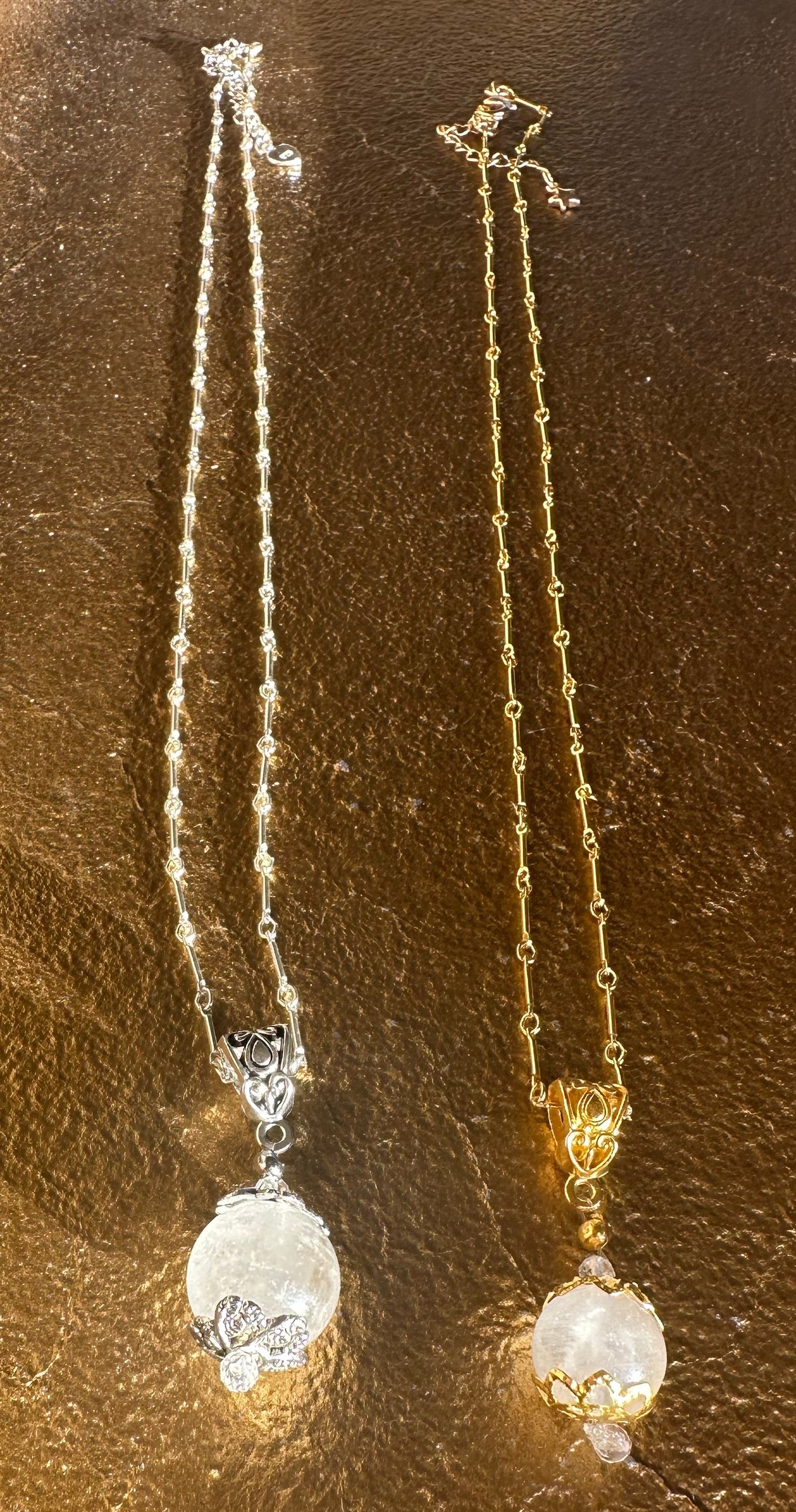 Moonstone Pool of Light Necklace