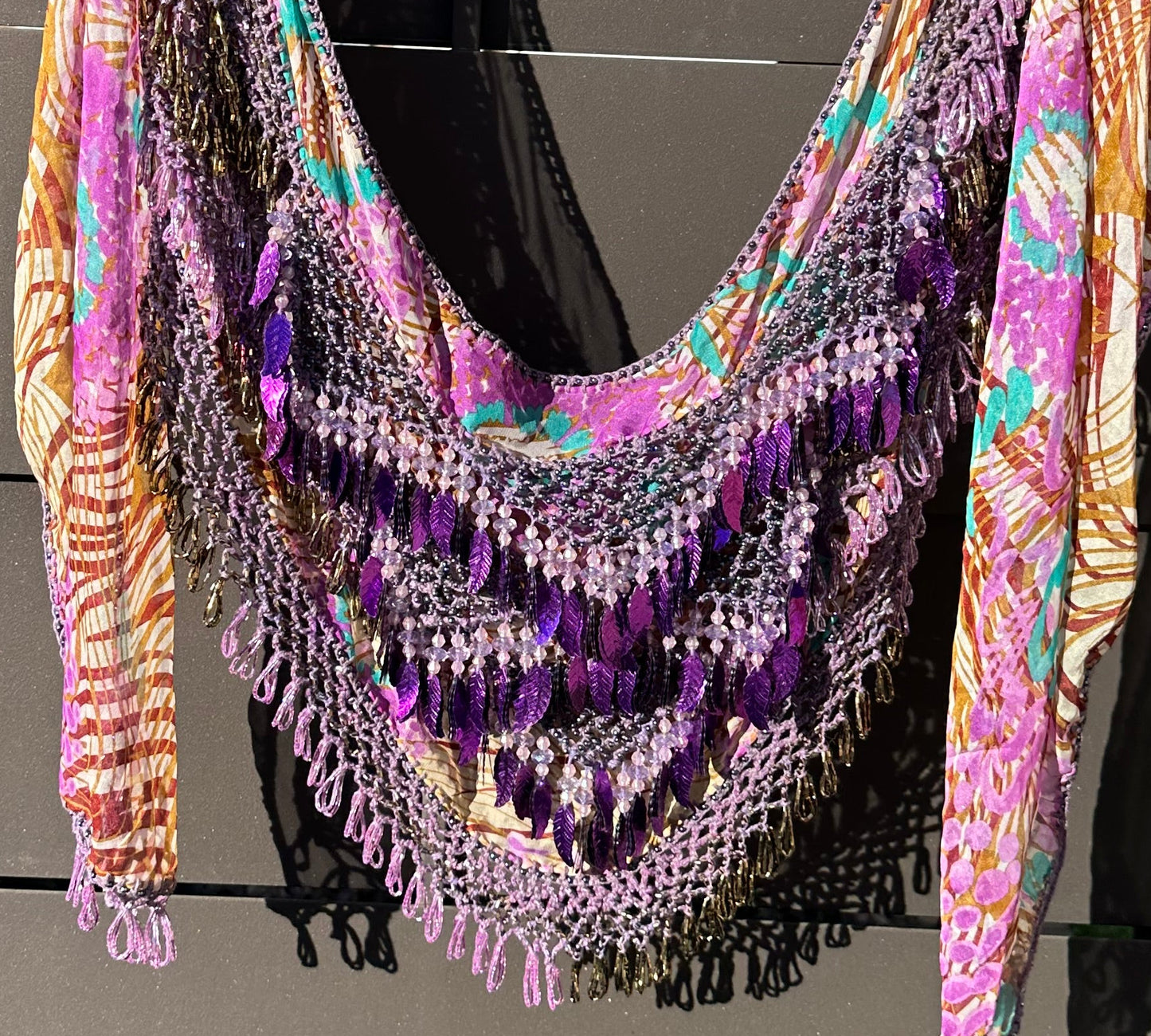 Purple Hipscarf