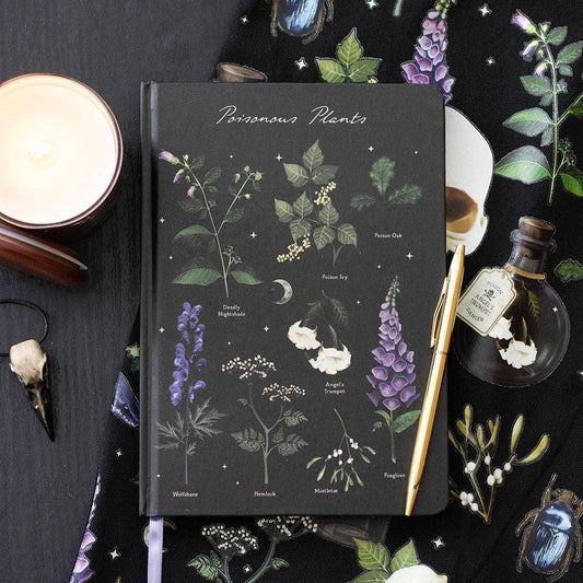 Poisonous Plants Gothic Botanical Notebook