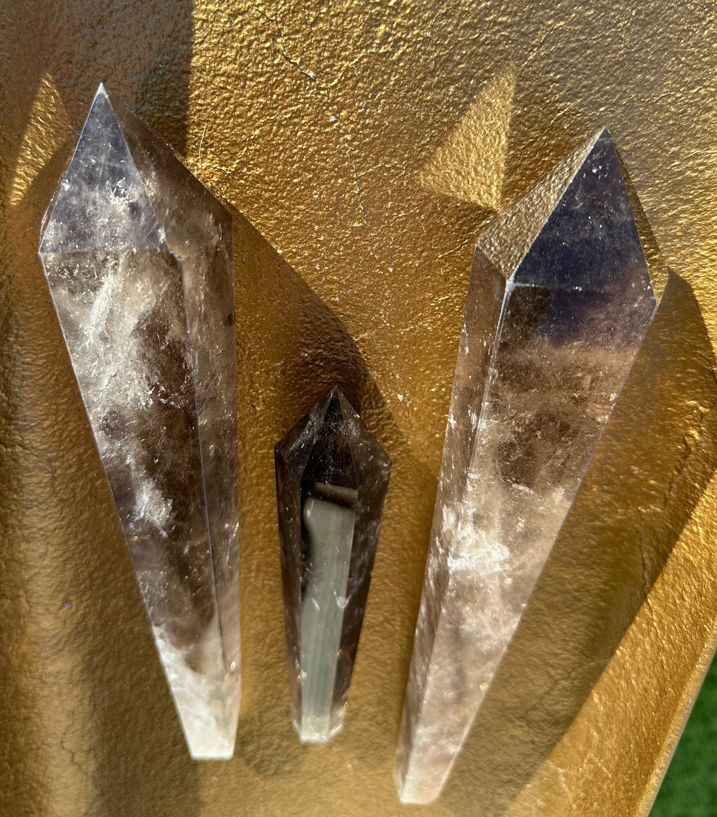 Smoky Quartz Scepter With Stand