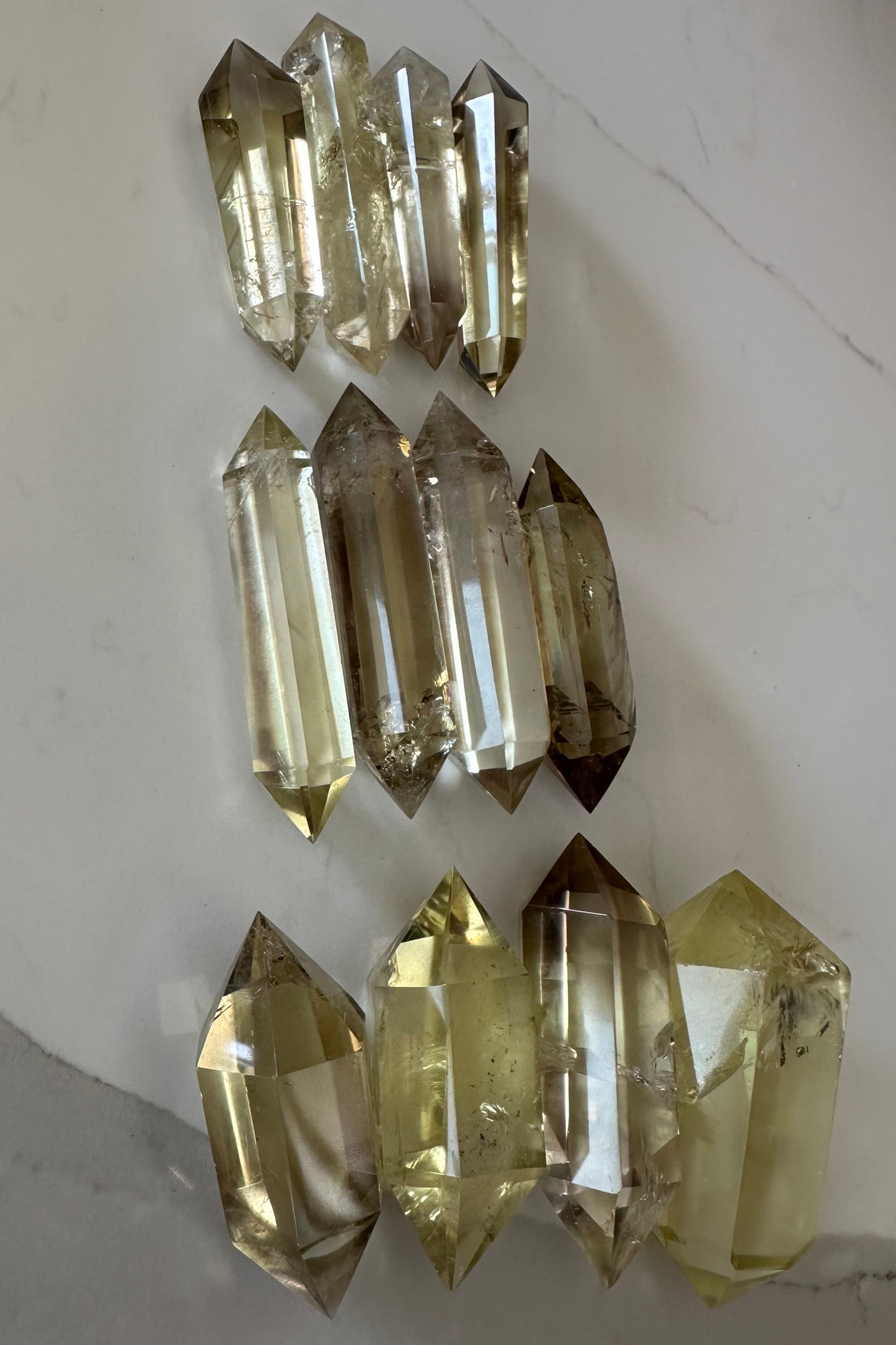 Smoky Citrine Double Terminated Wand