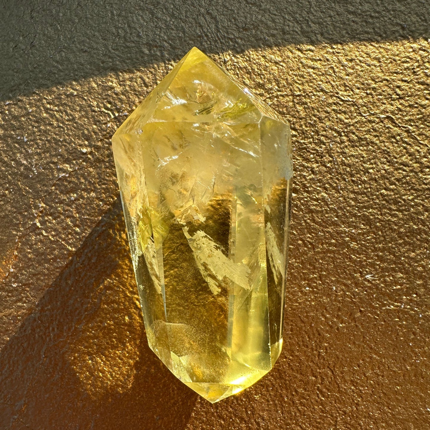 Smoky Citrine Double Terminated Wand