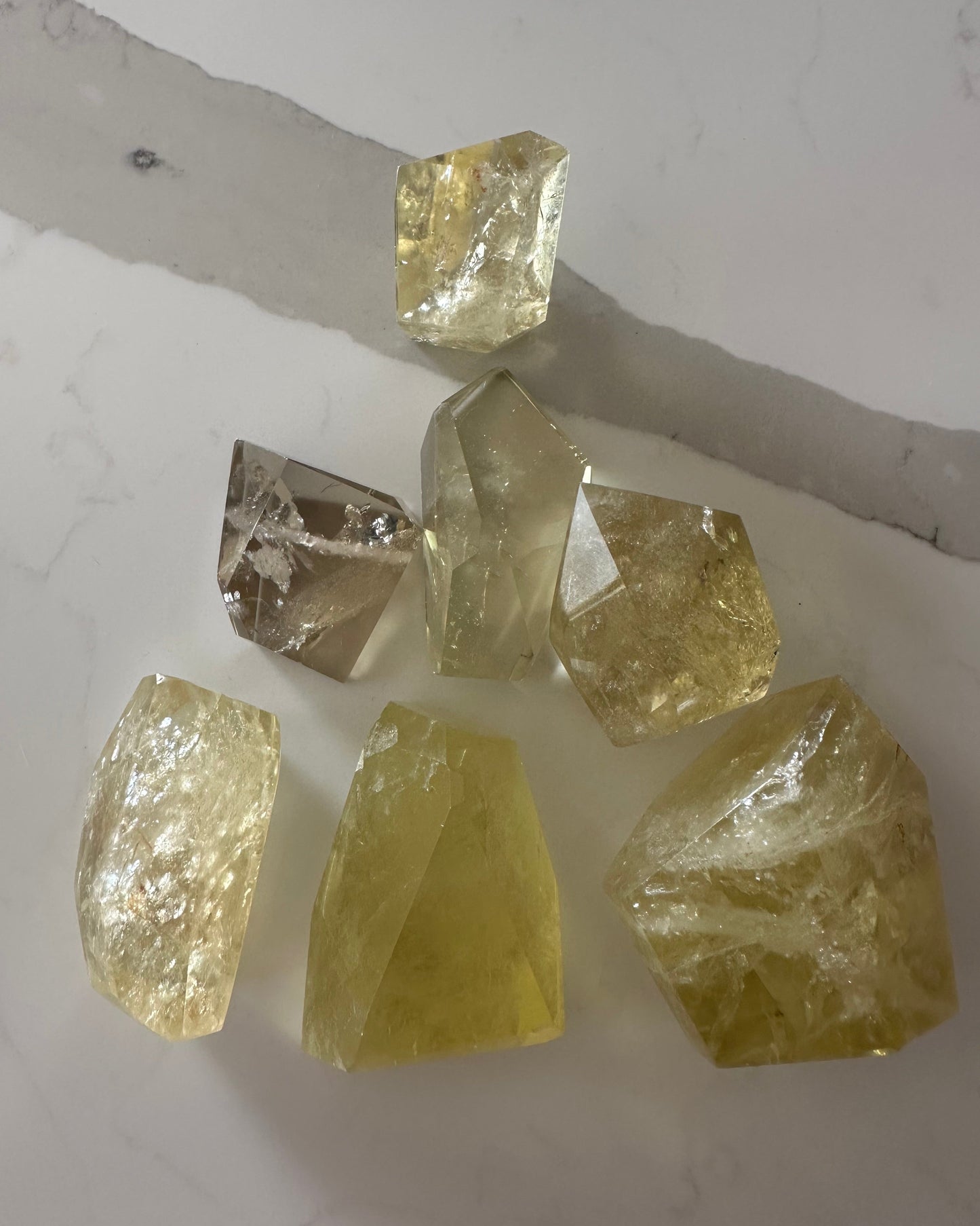 Citrine & Smoky Citrine Freeforms