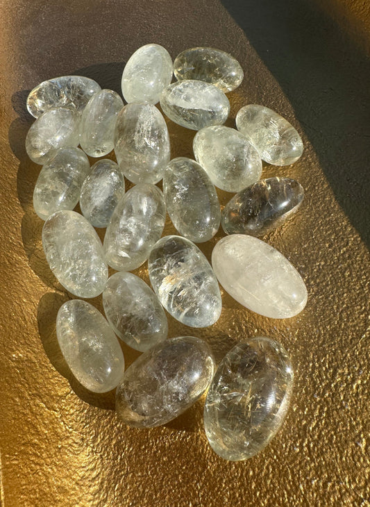 Rare Green Amethyst Tumble