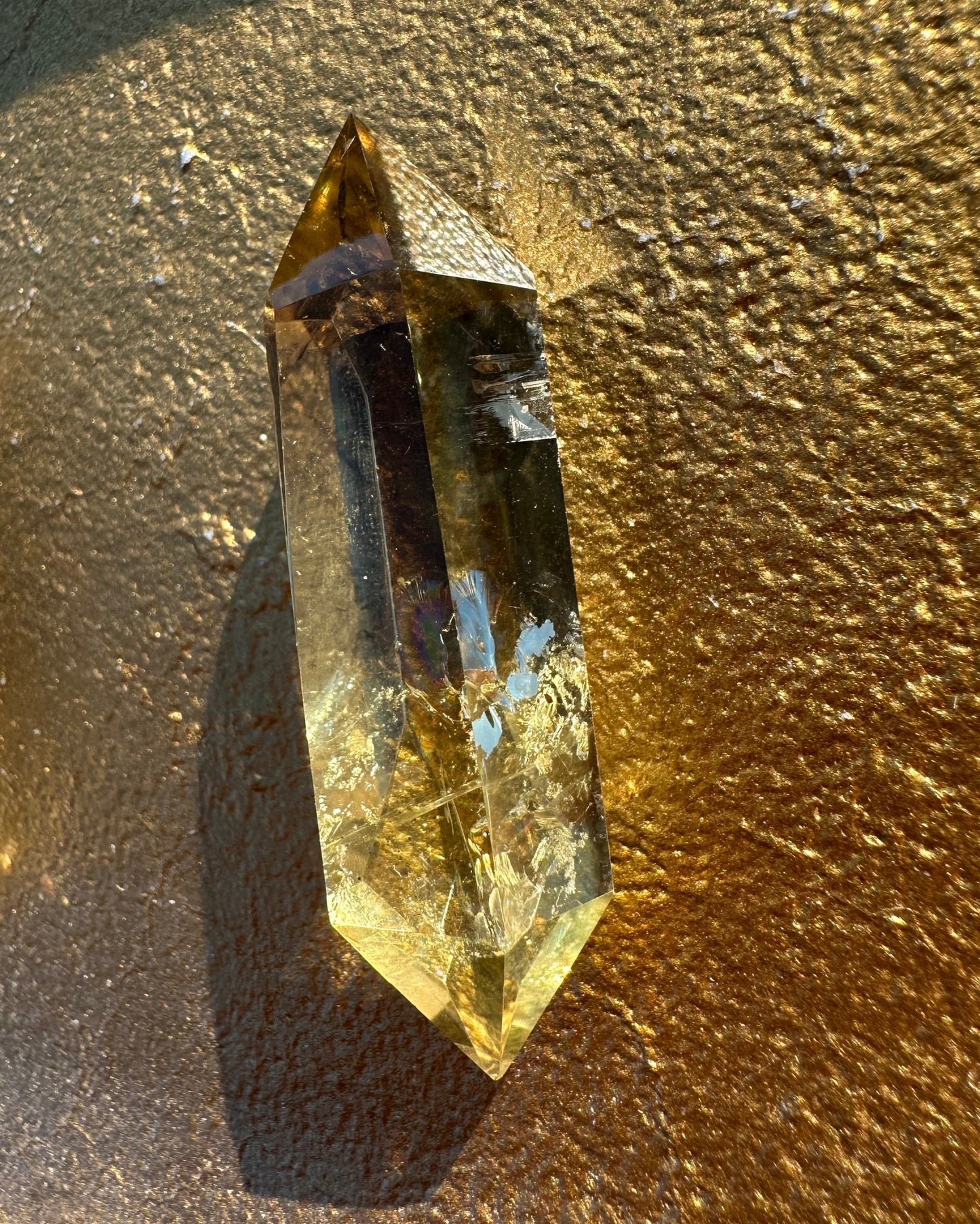 Smoky Citrine Double Terminated Wand