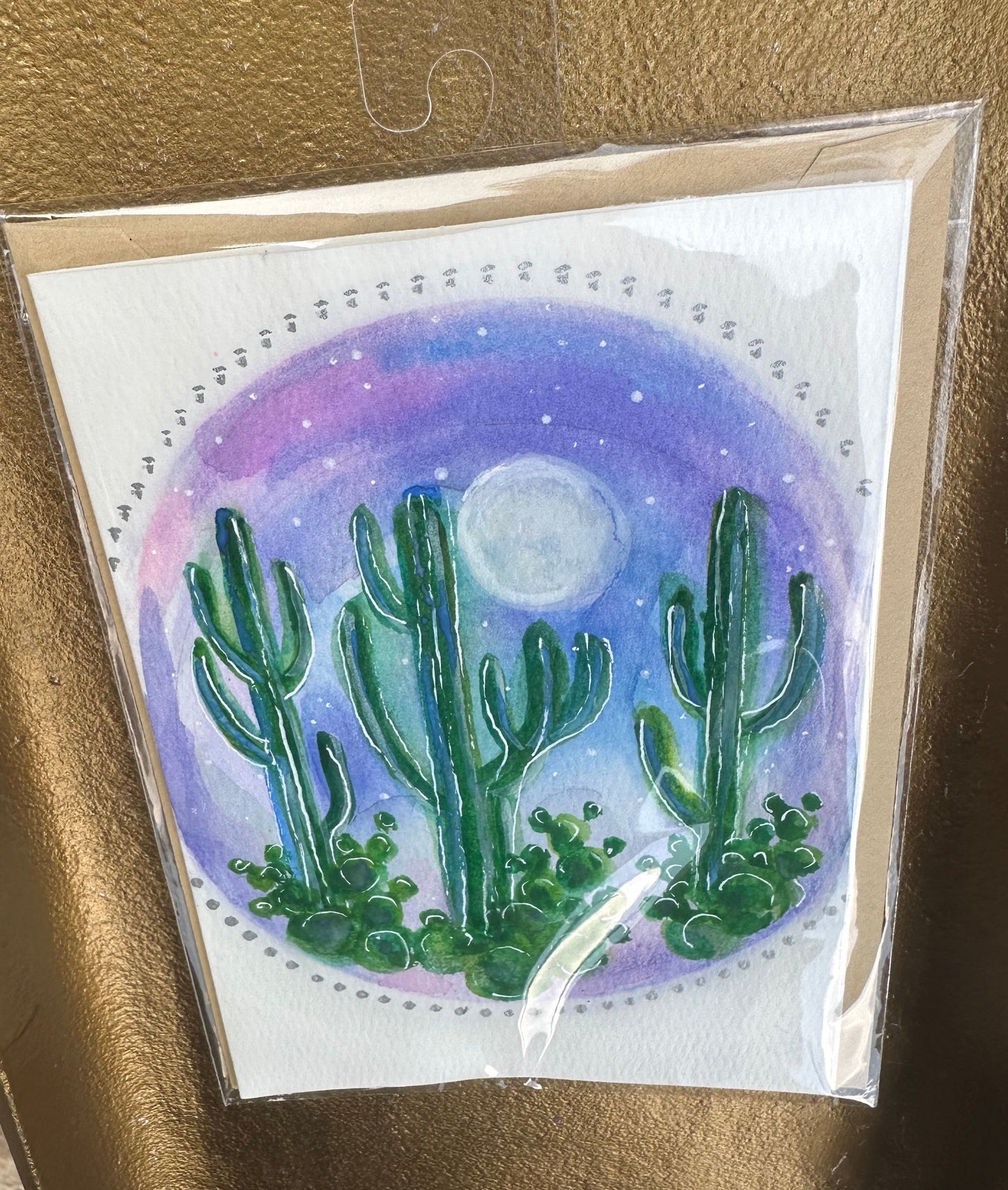Midnight Desert Card