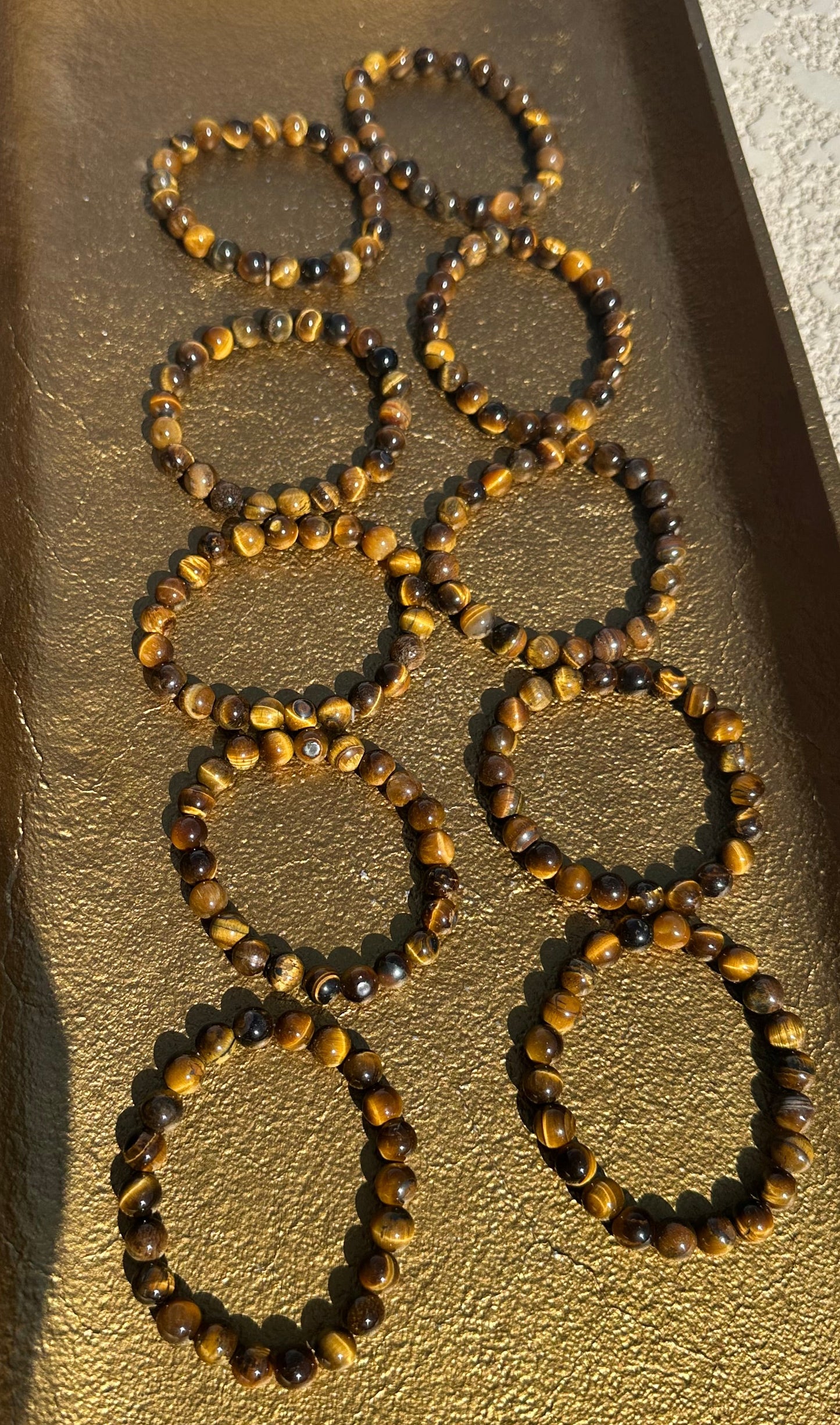 Lucky Tigers Eye Stretch Bracelet