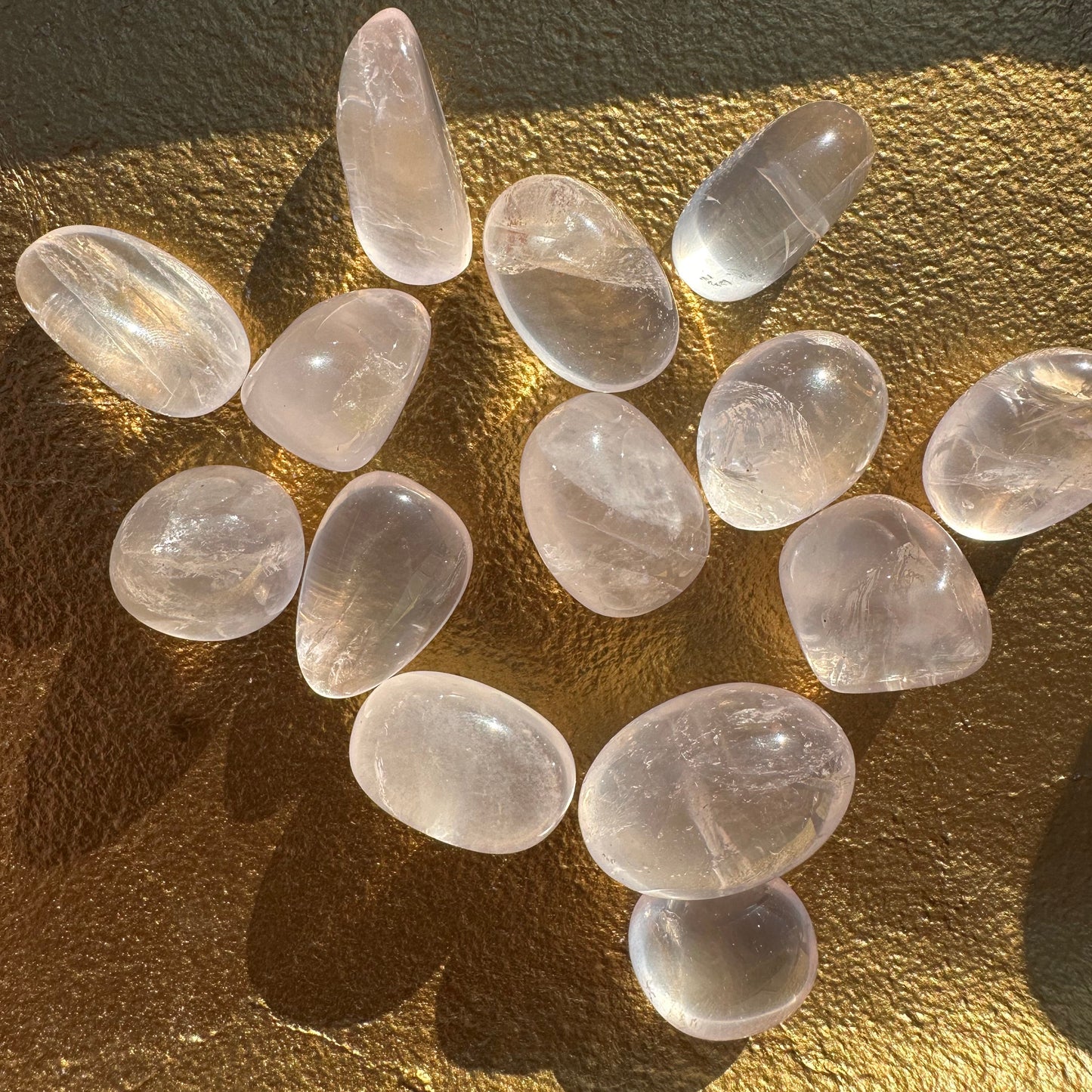 Gemmy Rose Quartz Tumble