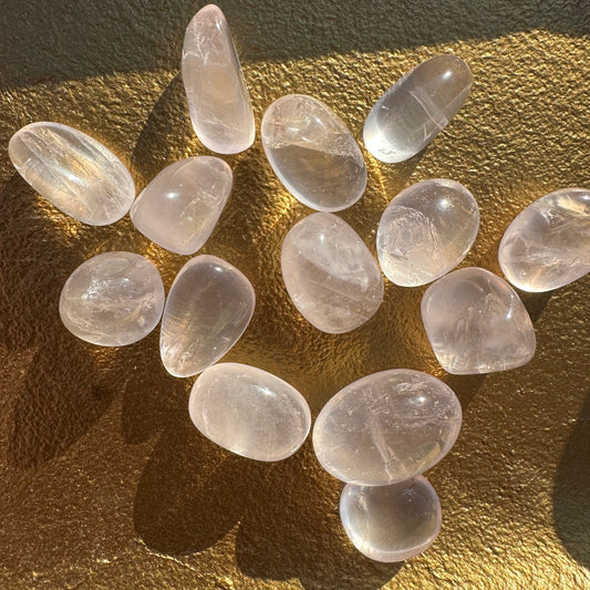 Gemmy Rose Quartz Tumble