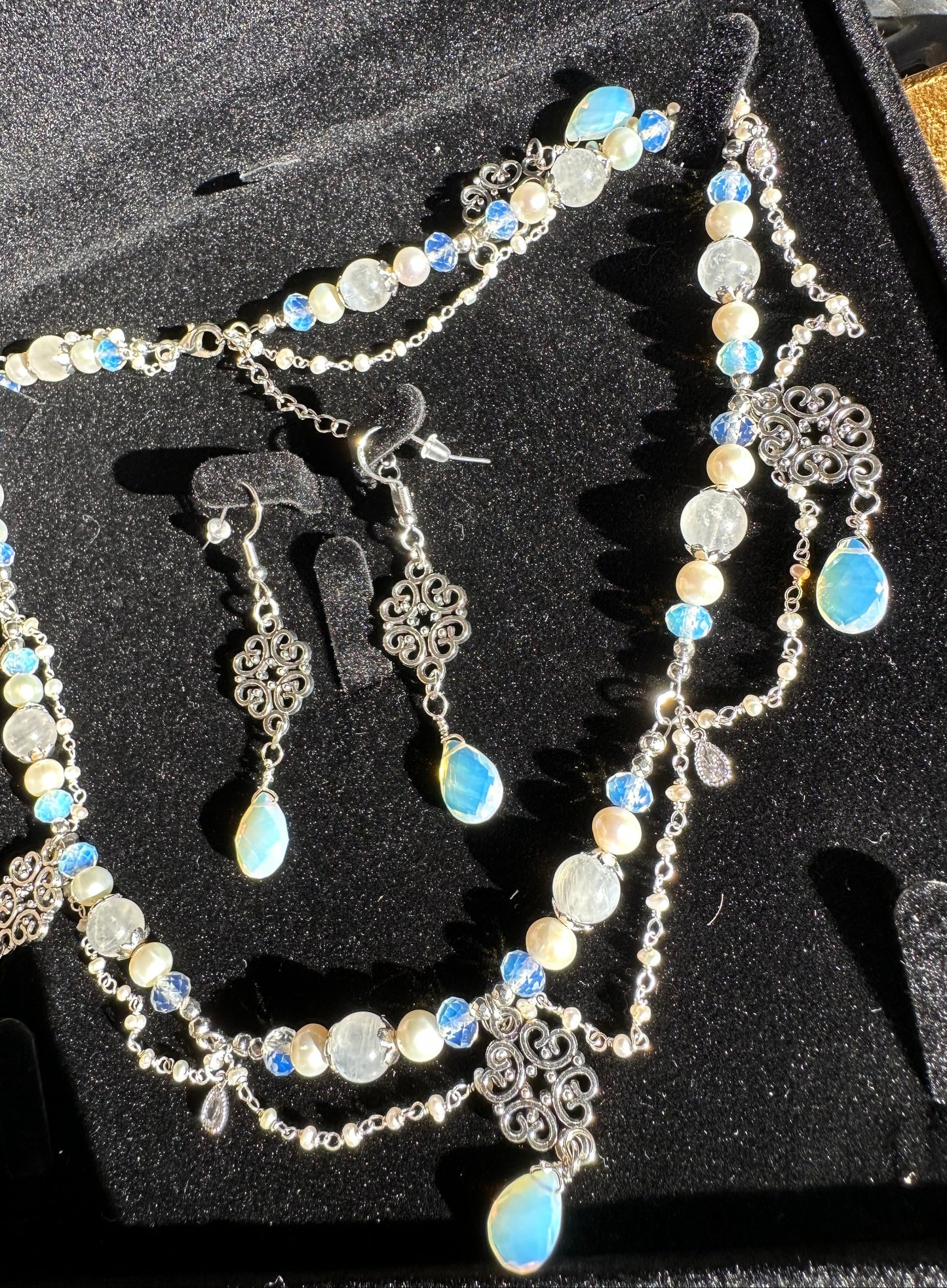 Ethereal Opalite Jewelry Set