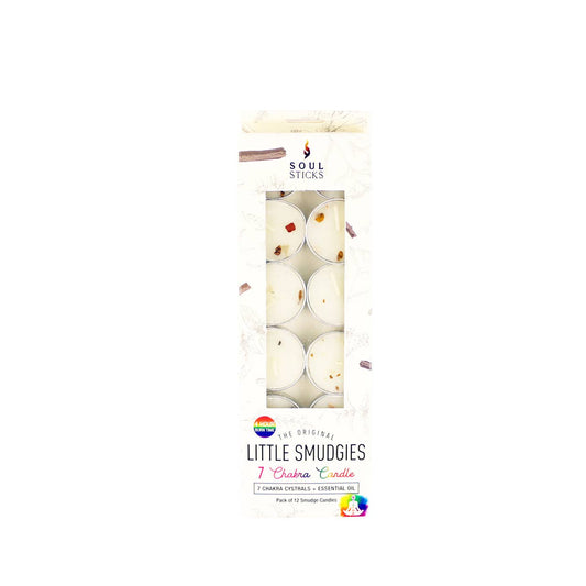 'Little Smudgies' 7 Chakras Smudge Candles (12)