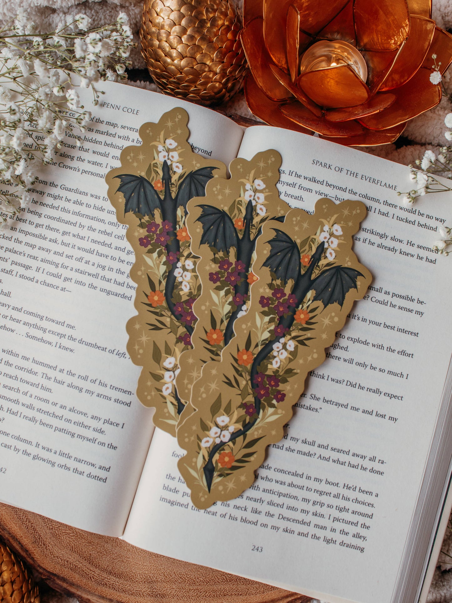 Throne of Glass Abraxos Die-Cut Bookmark