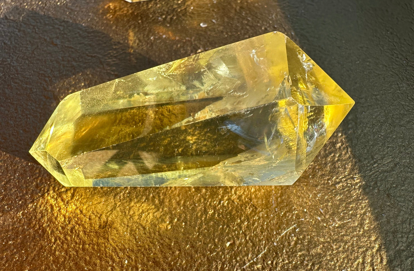 Smoky Citrine Double Terminated Wand