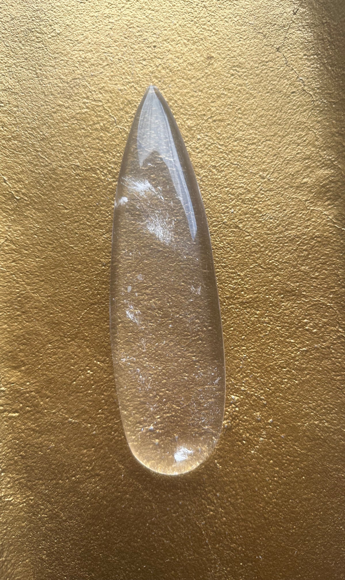 Large Clear Quartz Drop