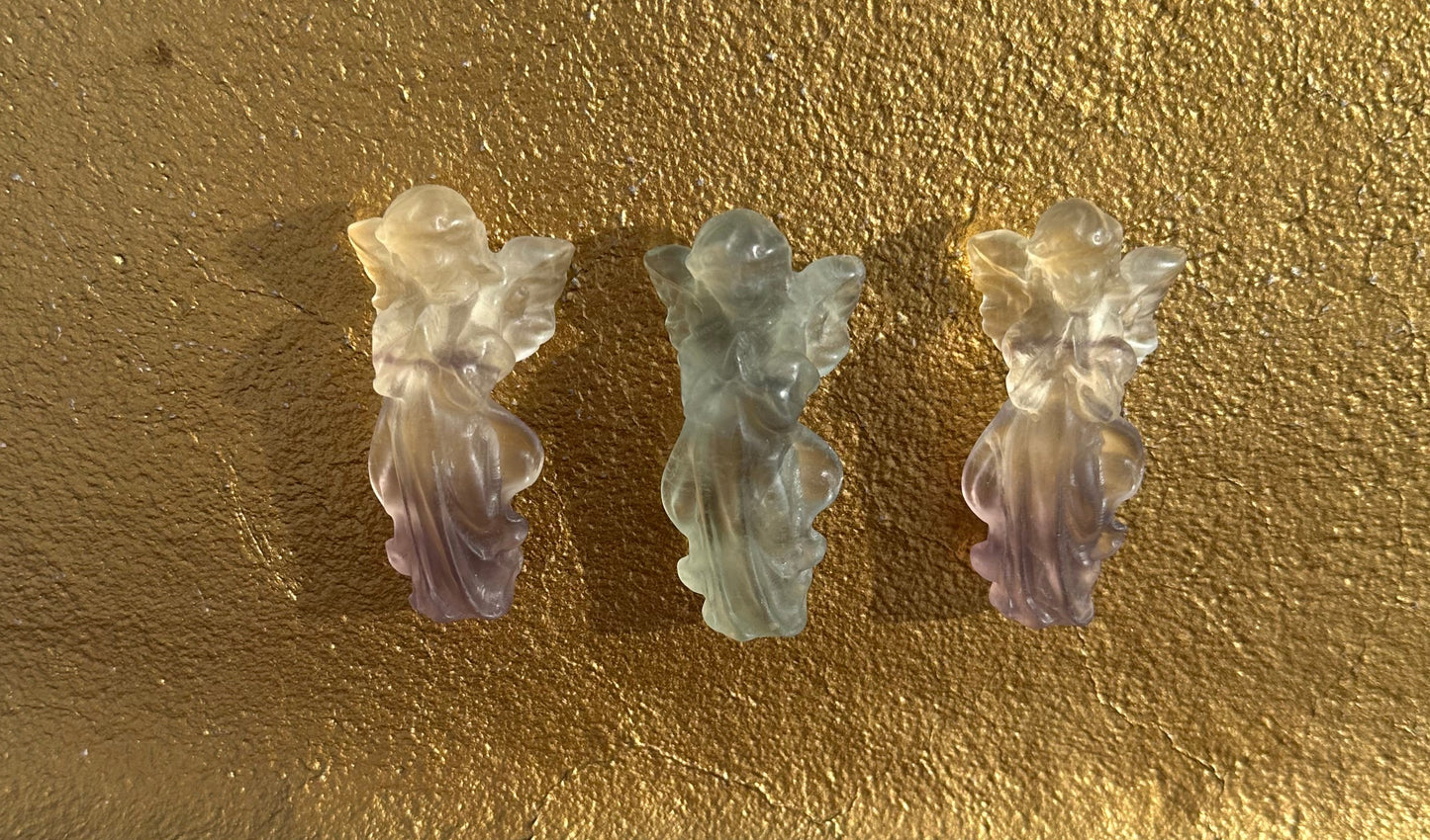 Rainbow Fluorite Angel
