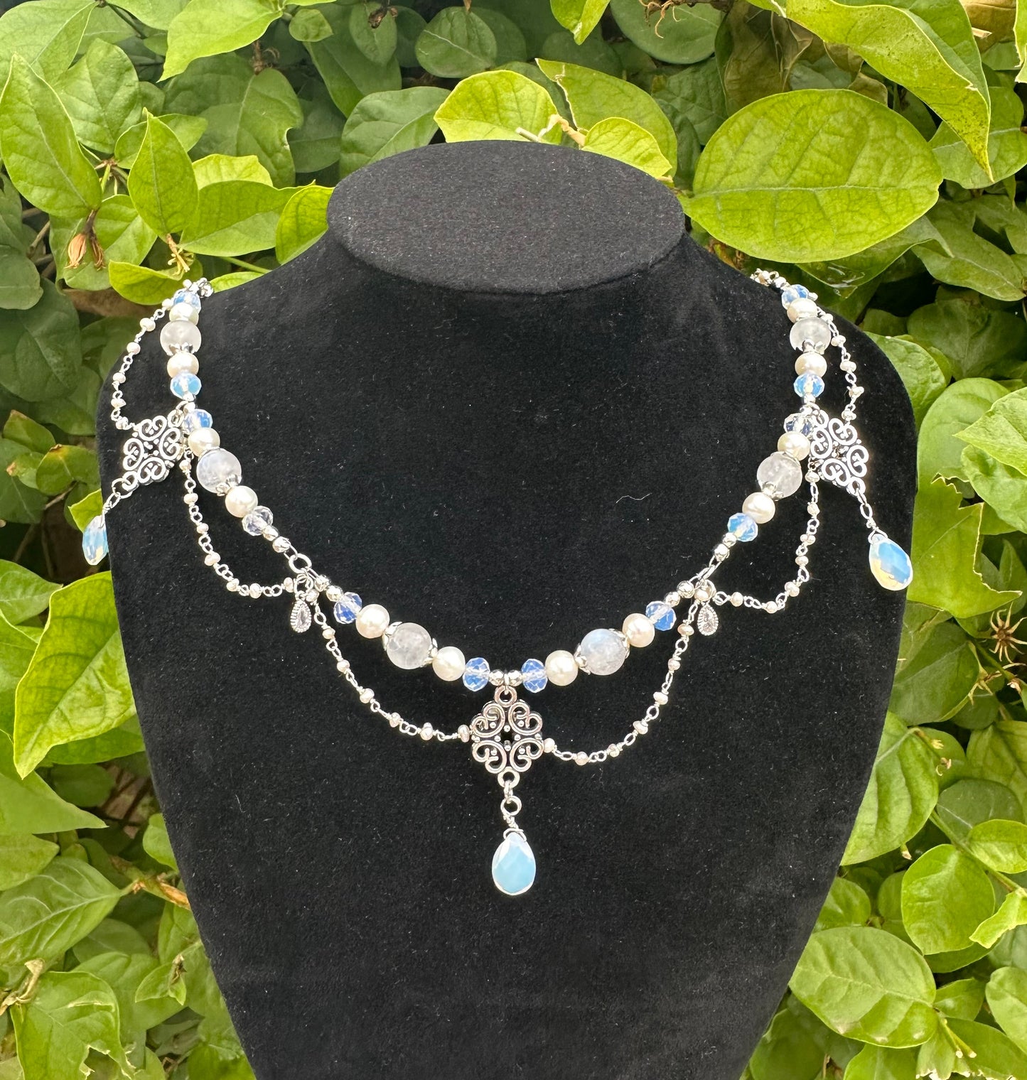 Ethereal Opalite Jewelry Set