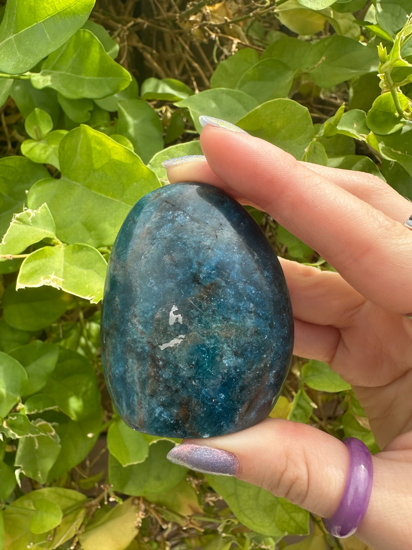 Blue Apatite Free Form