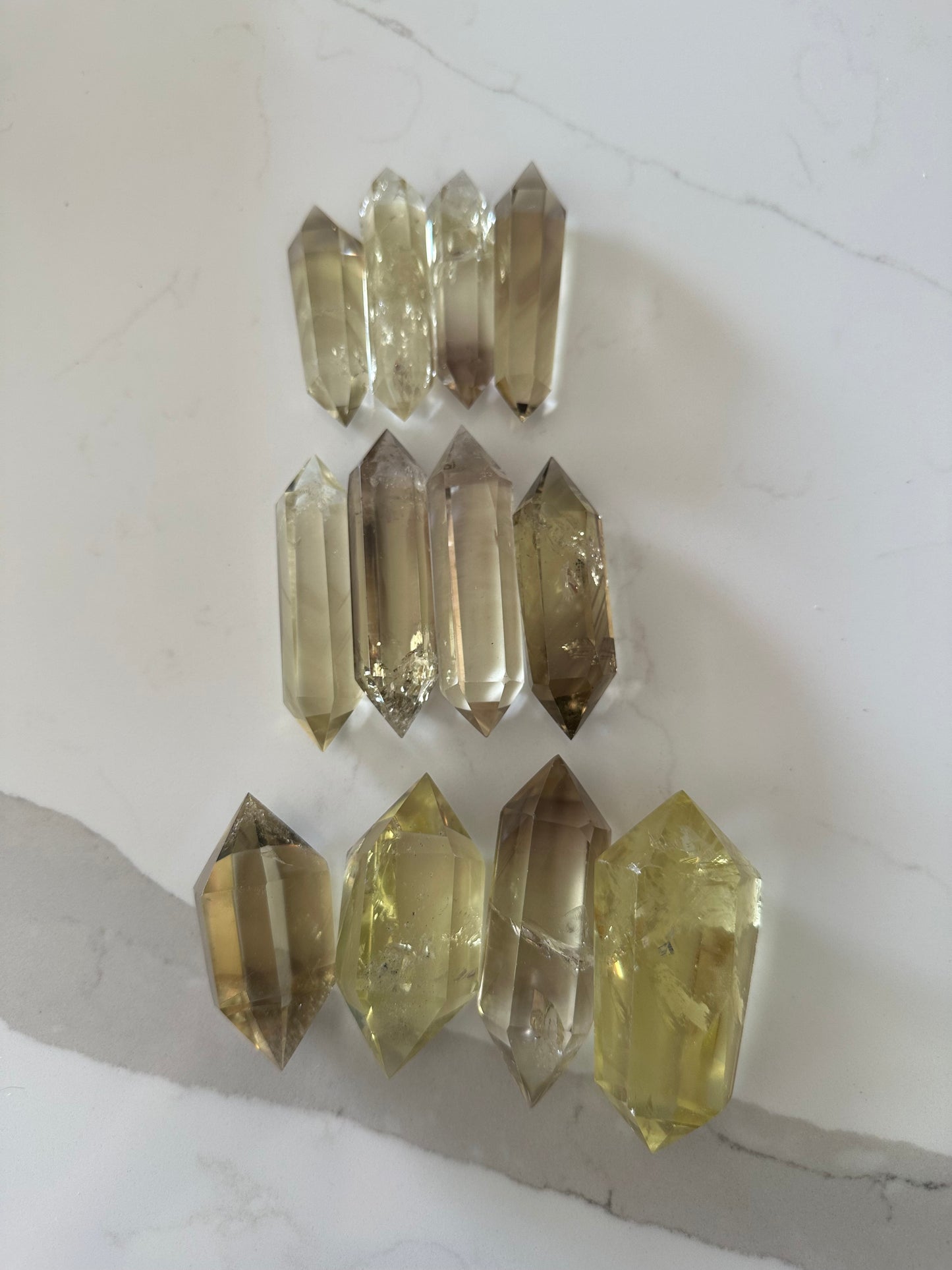 Smoky Citrine Double Terminated Wand